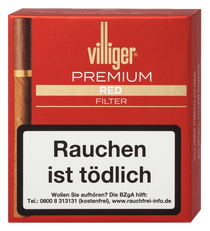 Villiger Premium Cigarillos Red Filter (ehemals Vanilla)